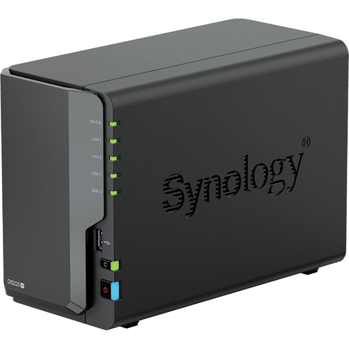 Synology DiskStation DS225+ 2-Bay NAS Enclosure DS225+ Synology DiskStation DS225+ 2-Bay NAS Enclosure DS225+