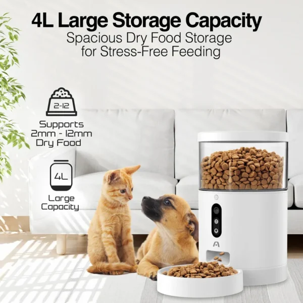ARGOMTECH FurConnect 71 – Alimentador Inteligente para Mascotas ARGOMTECH FurConnect 71 – Alimentador Inteligente para Mascotas